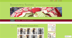 Desktop Screenshot of boonetowneseamsta.com